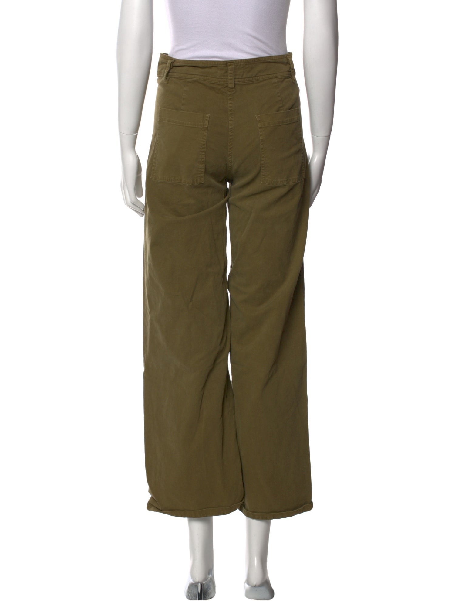 Nili Lotan Mid-Rise Wide Leg Jeans